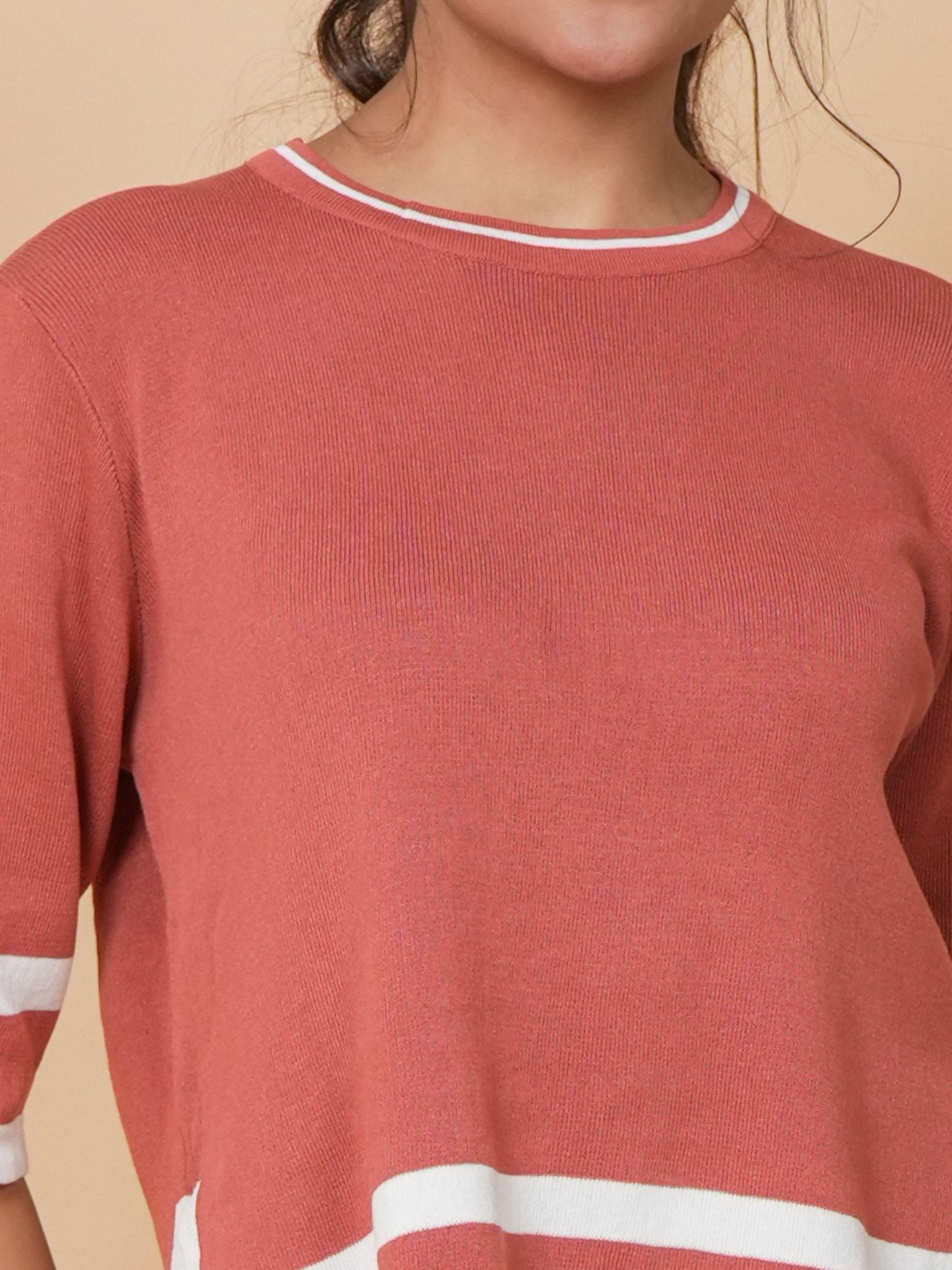 Peach Round Loungewear Set