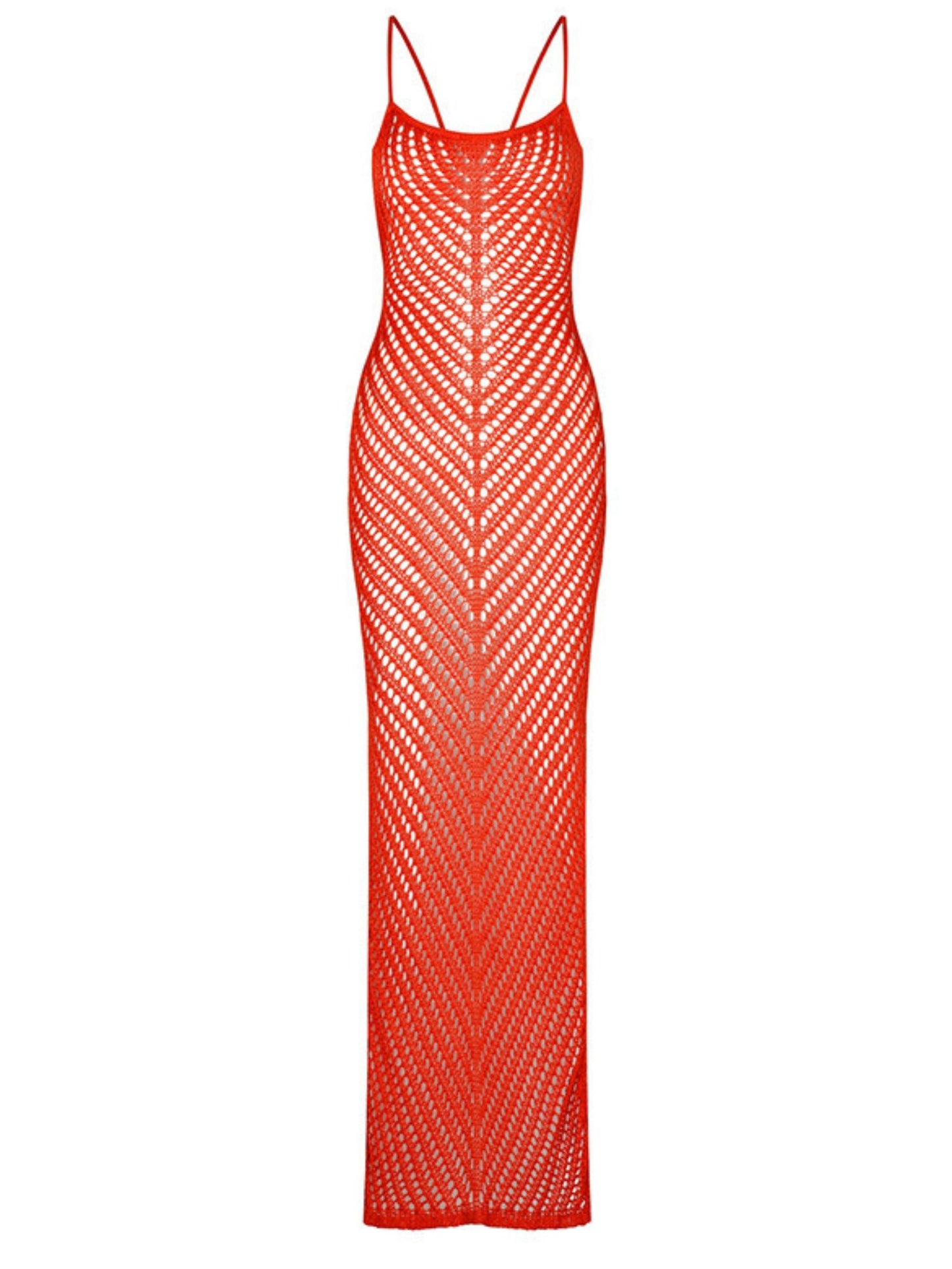 Calypso Sunset Crochet Maxi Dress
