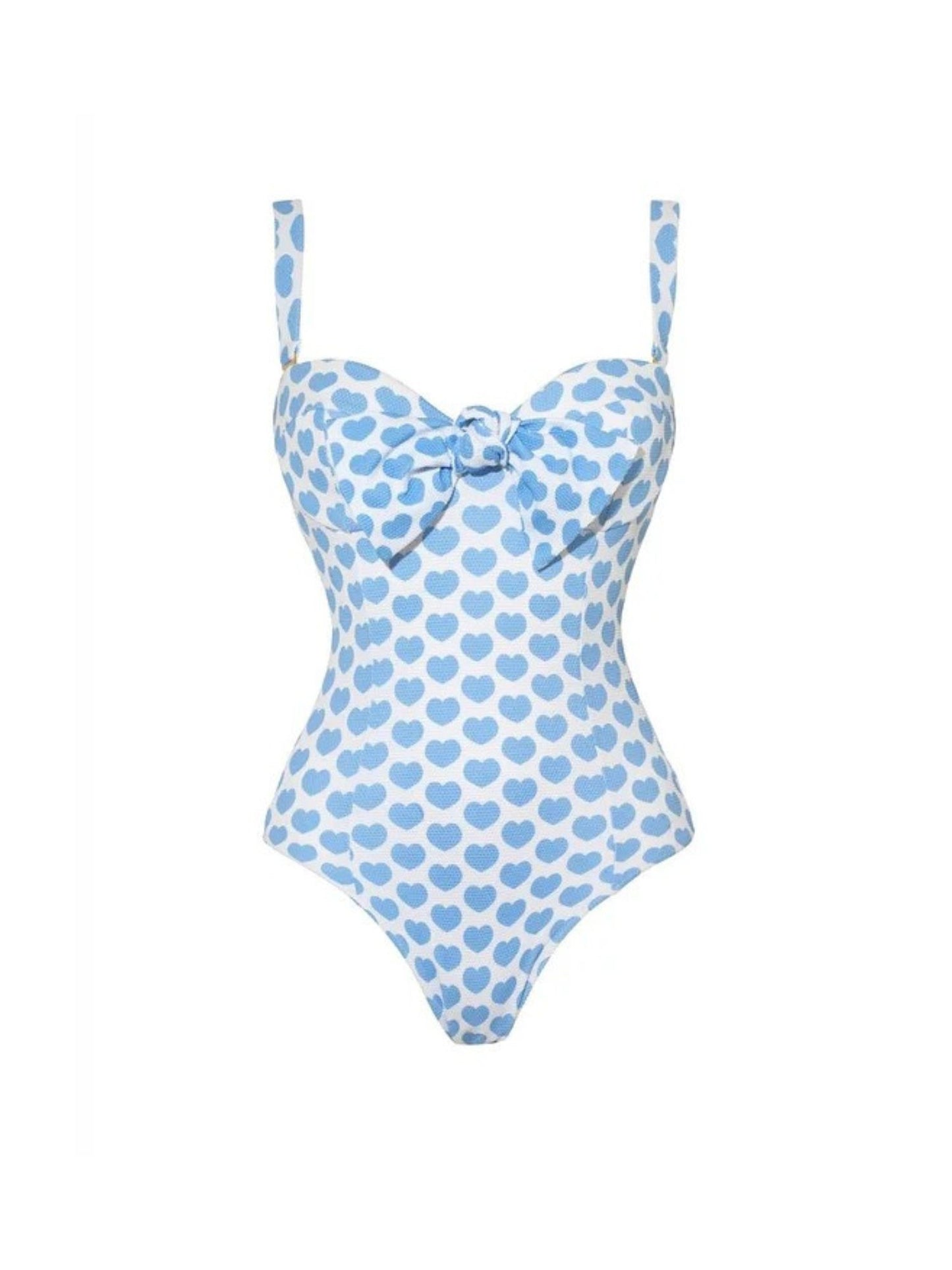 Blue Heart Monokini Set