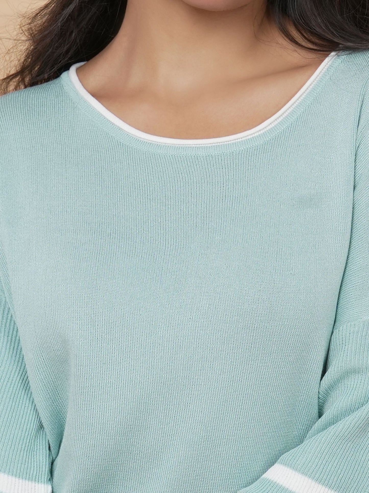 Green Solid Loungewear Set