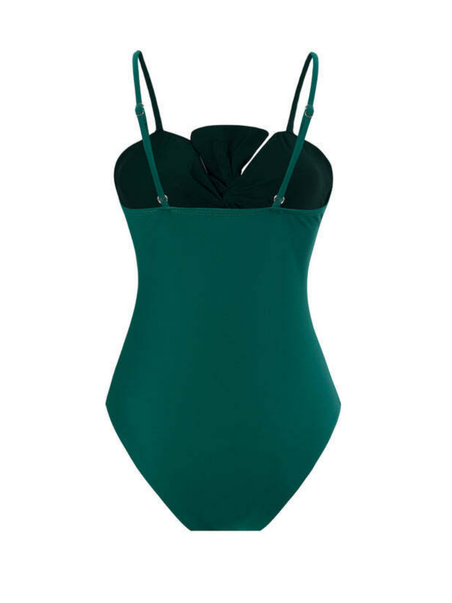 Green Bow Monokini Swimsuit