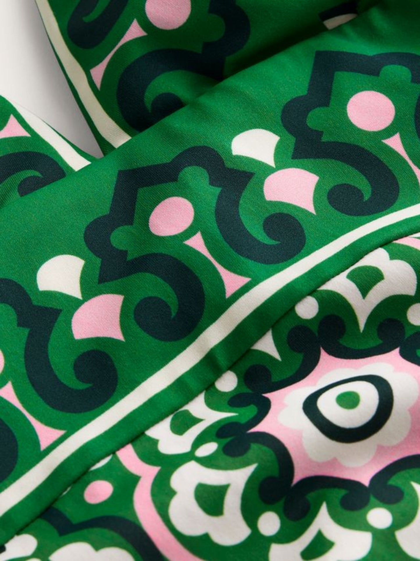 Green Fusion V-Neck Monokini