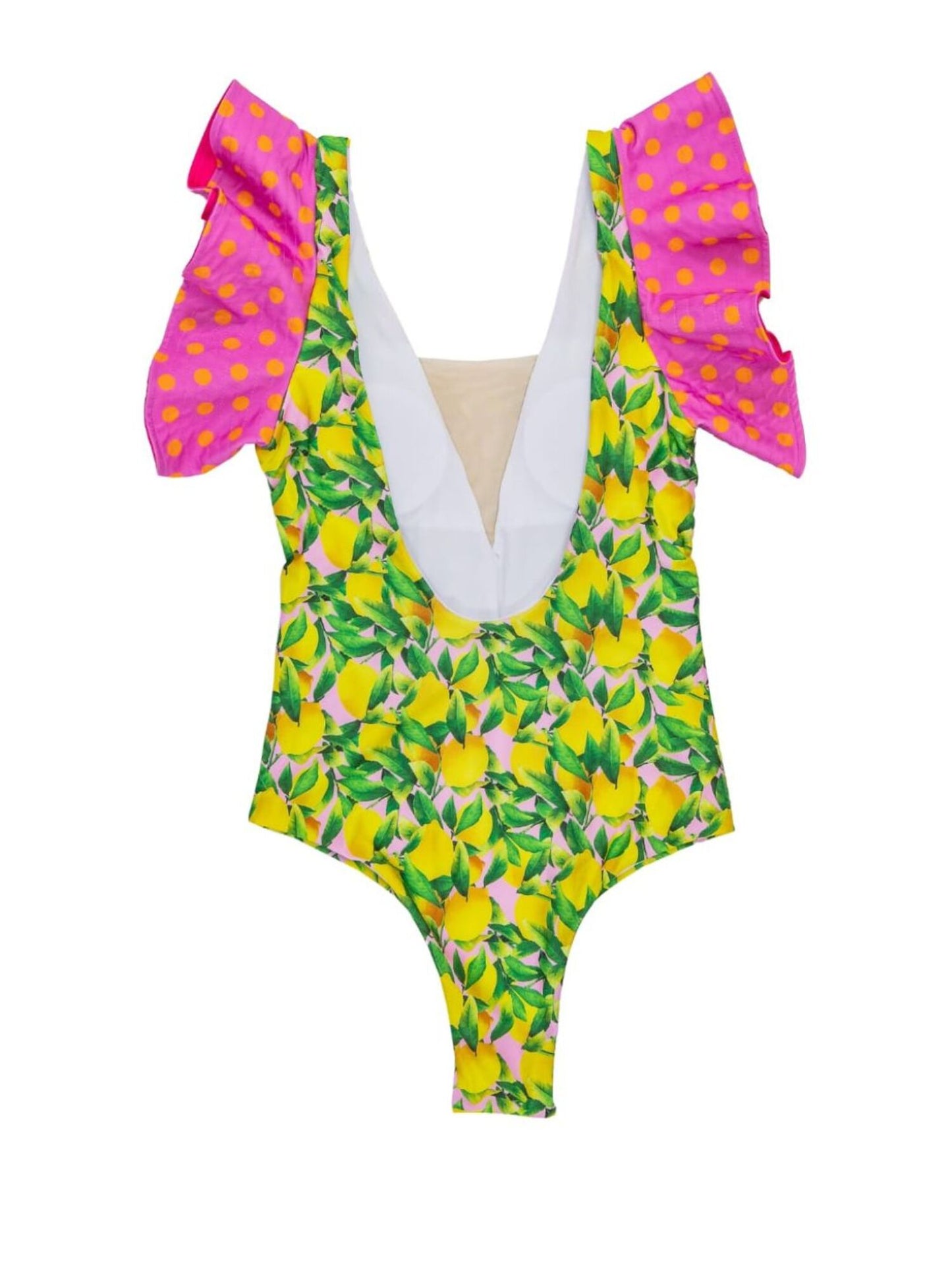 Lemony Pink Monokini