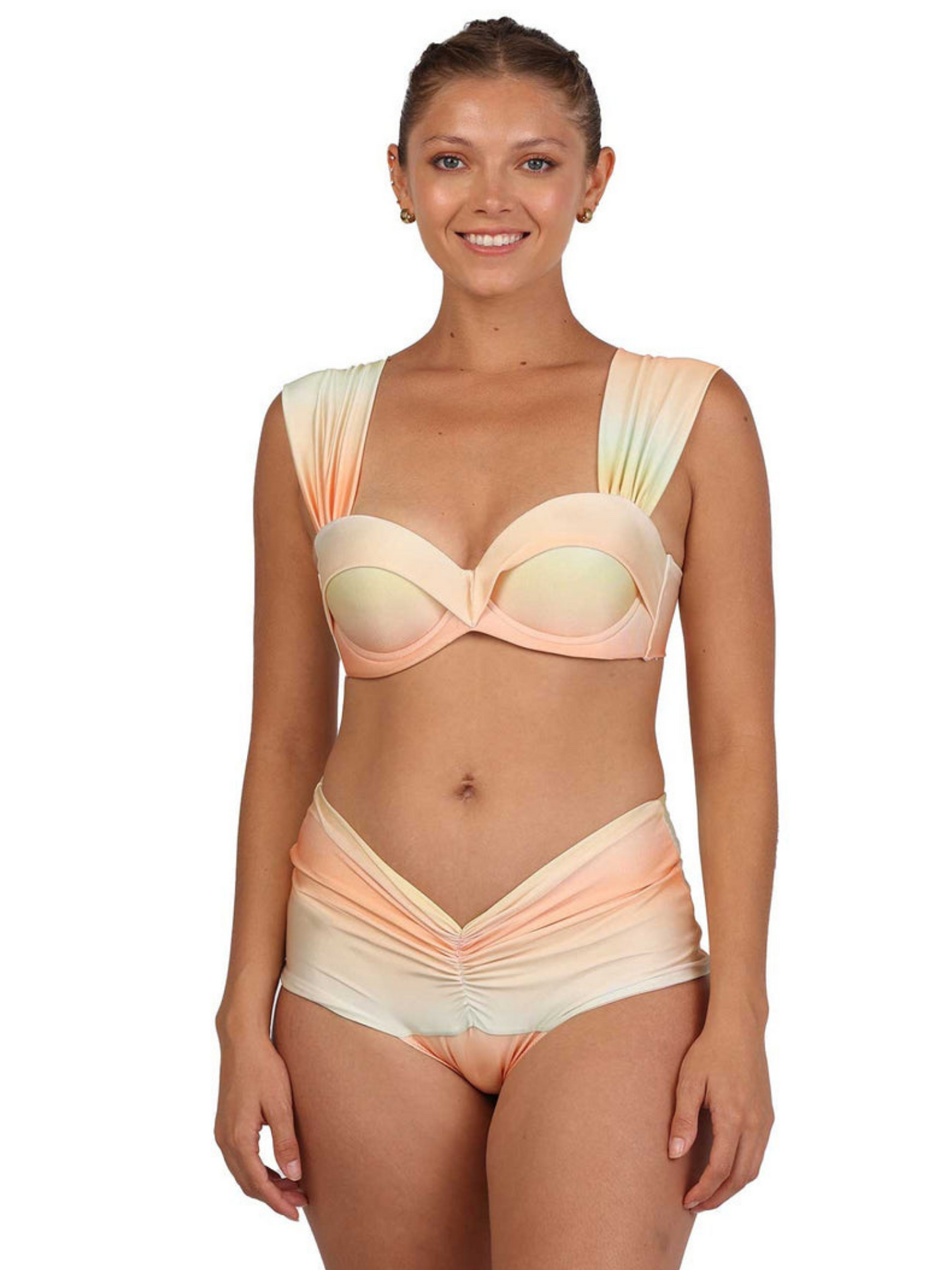 Yellow Gradient Bikini Swimwear