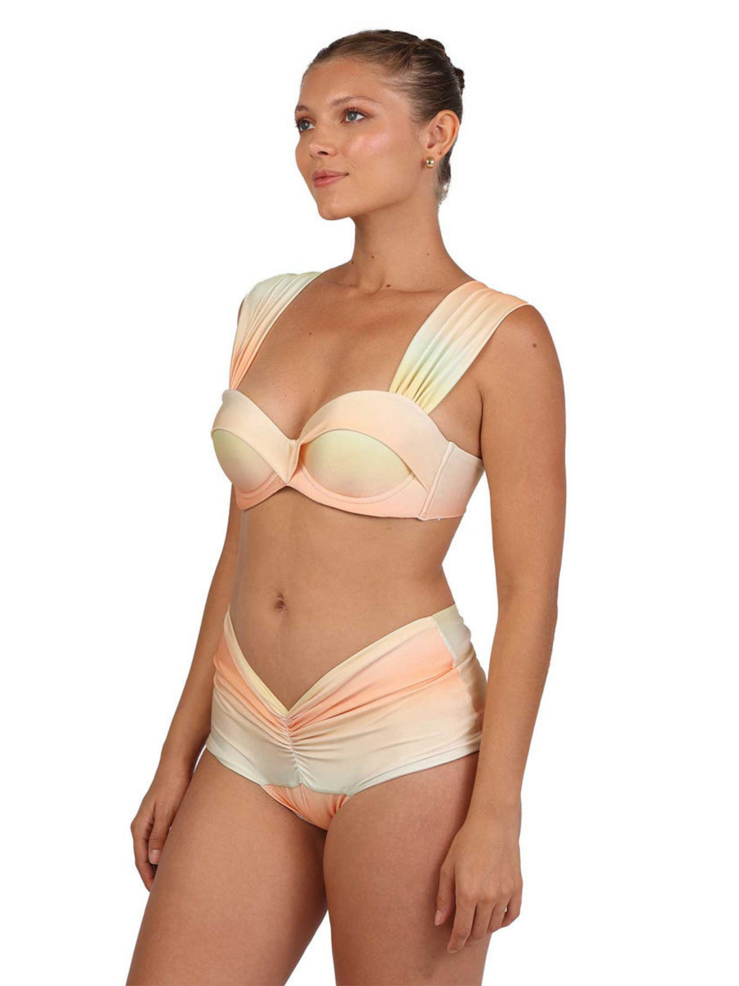 Yellow Gradient Bikini Swimwear