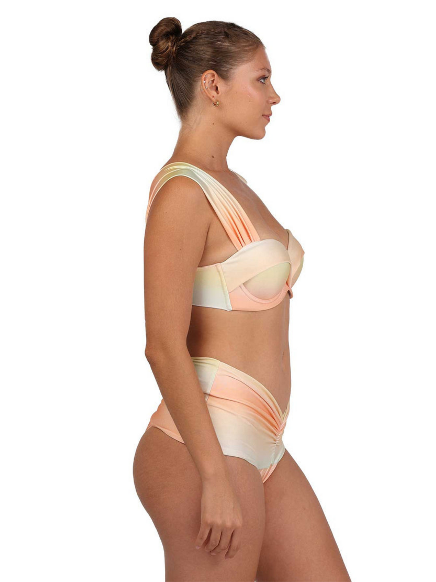 Yellow Gradient Bikini Swimwear