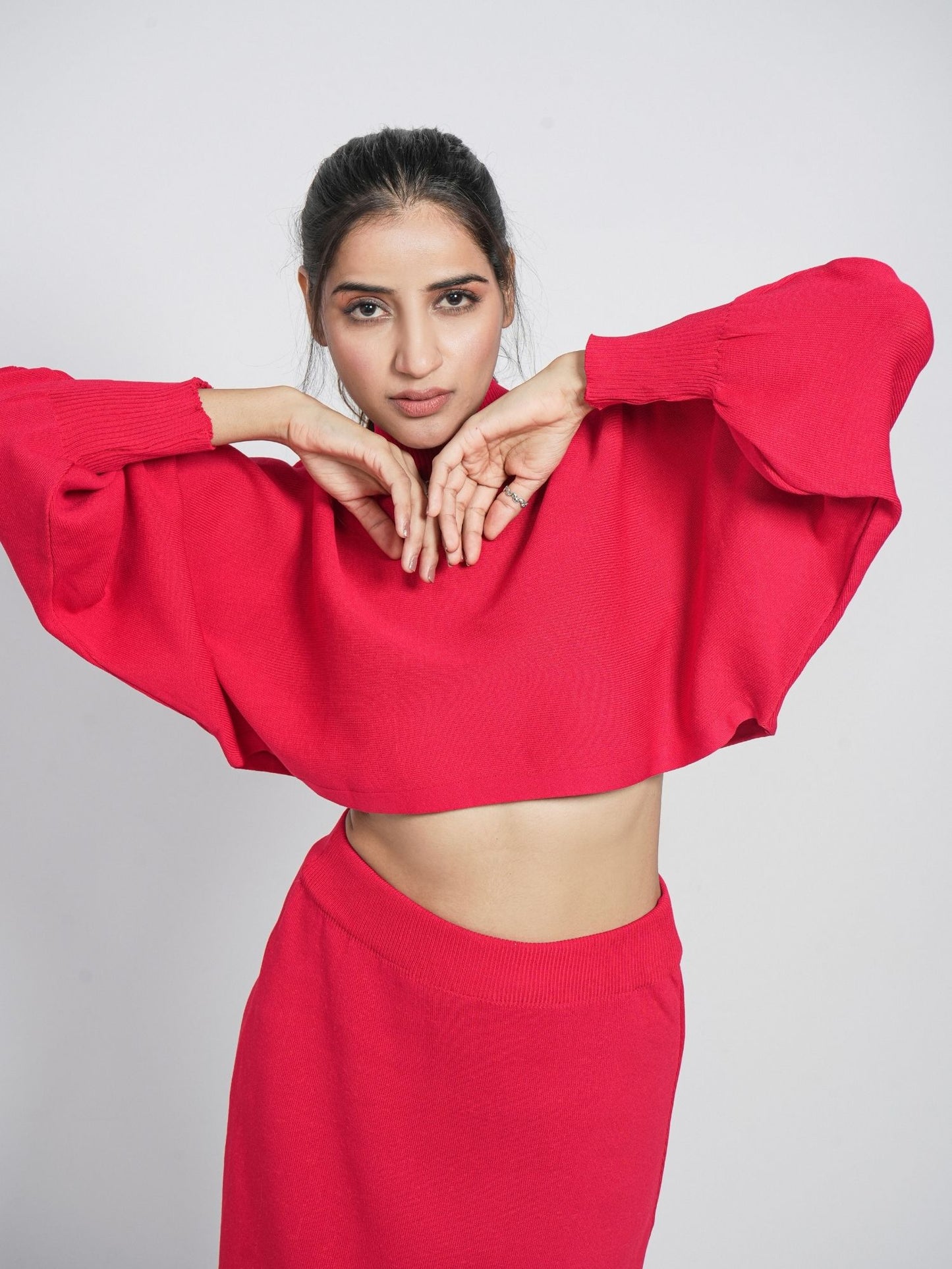Hot Red Loungewear Set