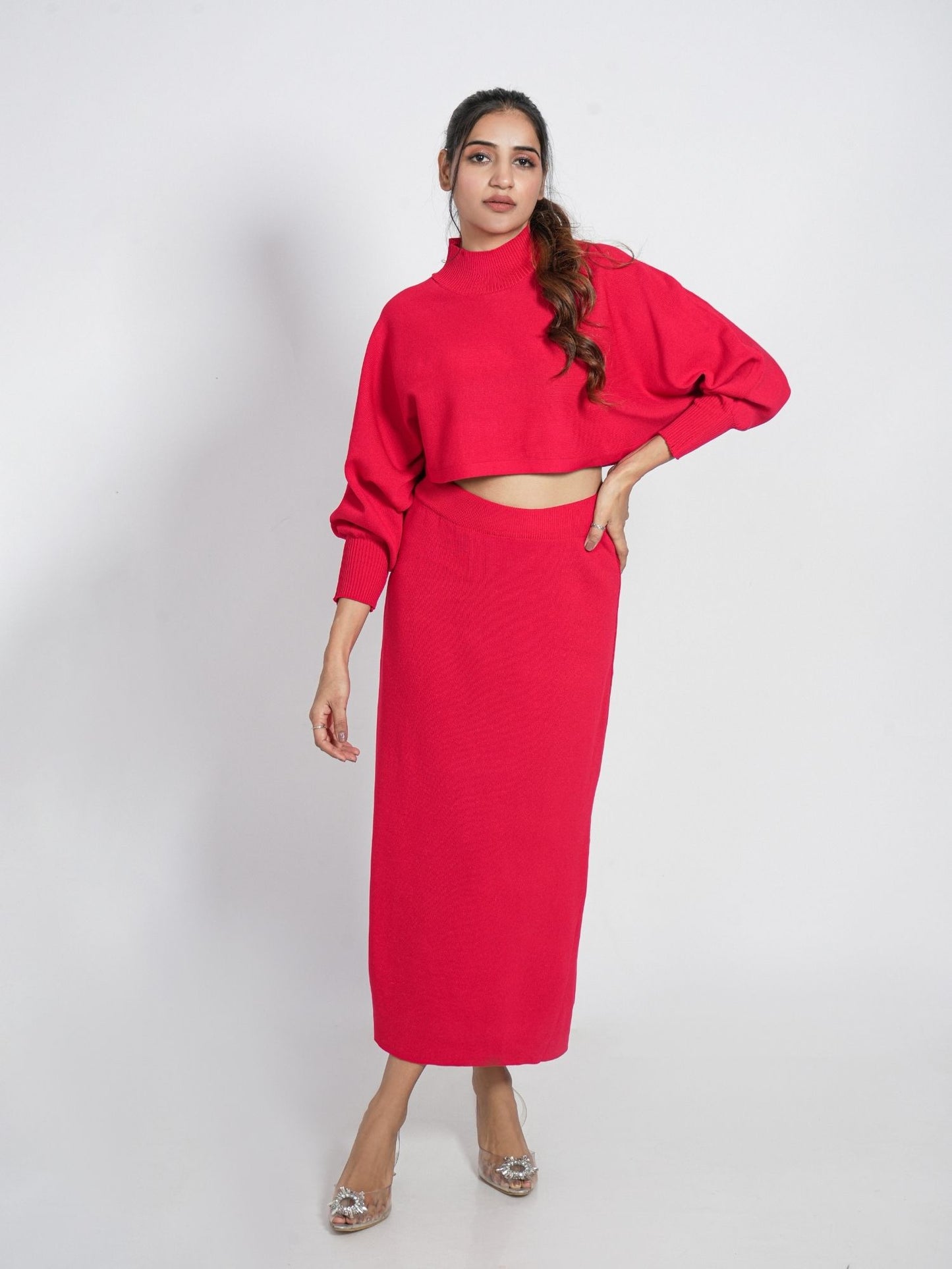 Hot Red Loungewear Set