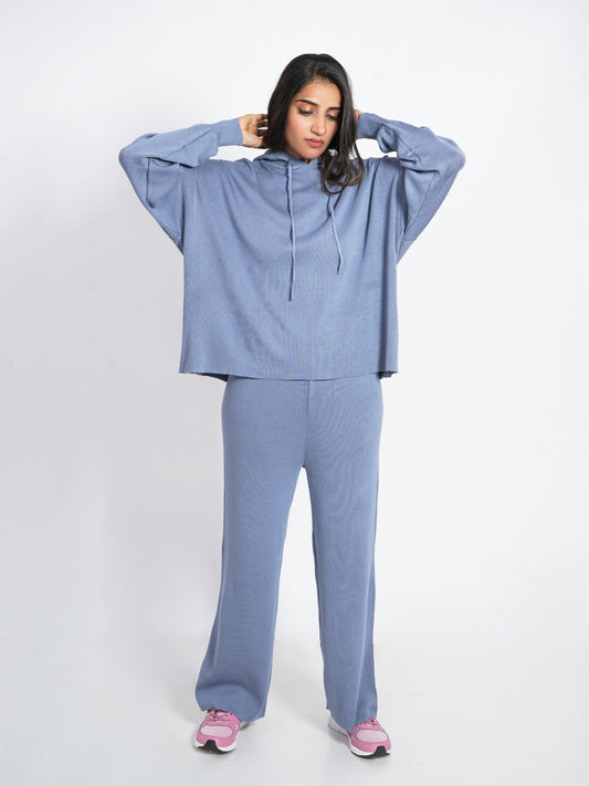 Lavender Hood Loungewear Set