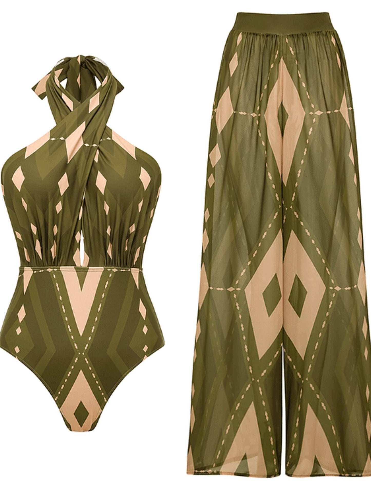 Savanna Luxe Monokini & Palazzo
