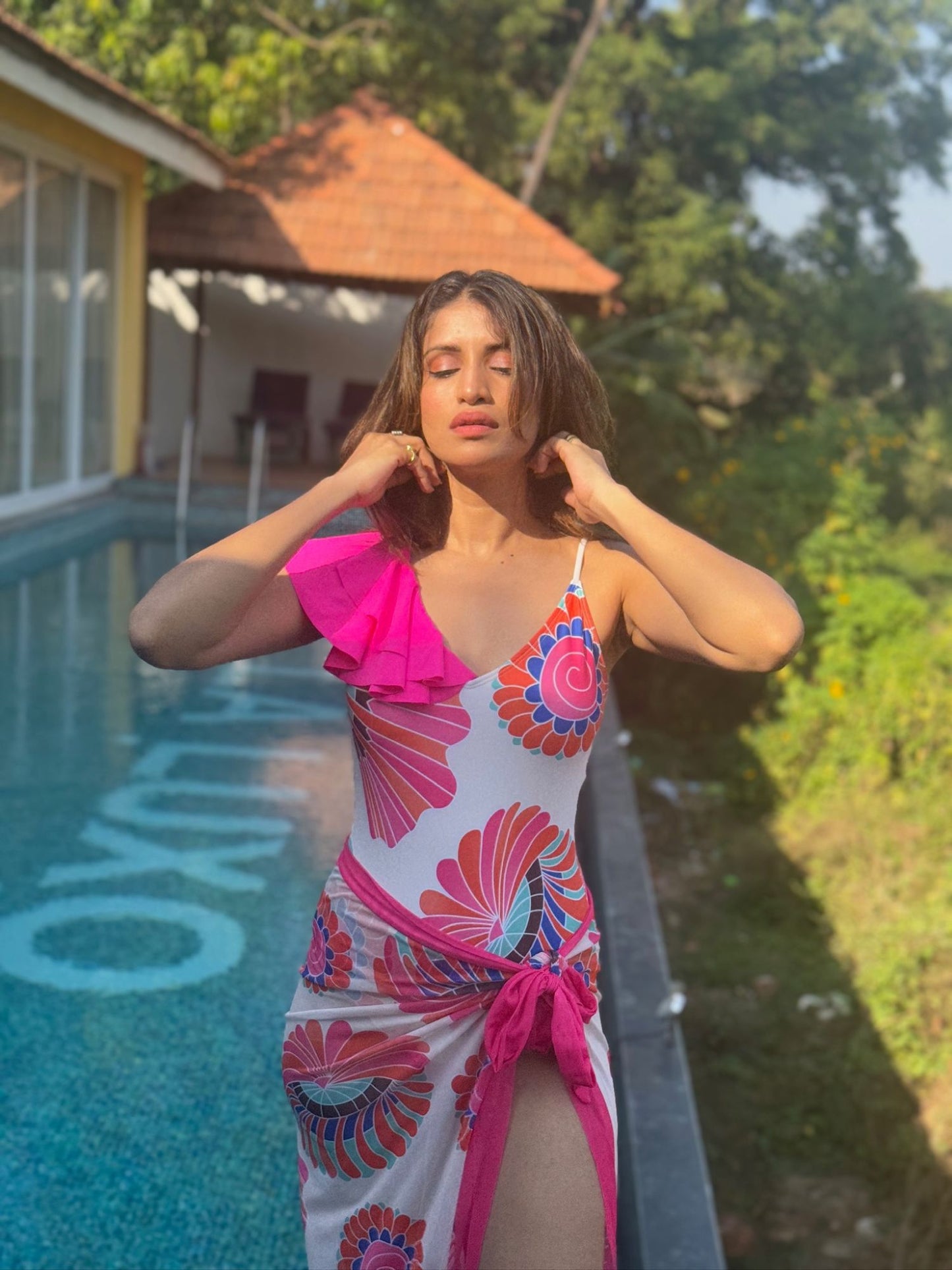 Fuchsia Flair Monokini