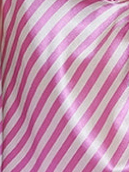 Striped Spaghetti Strap Top & Wide-Leg Pants