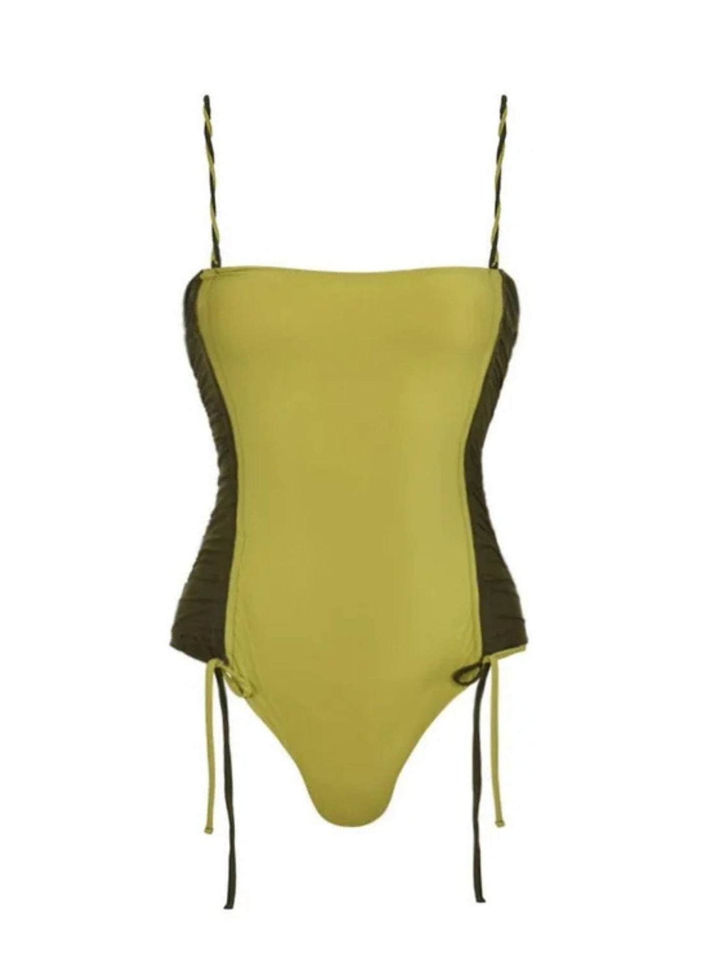 Olive Aura Monokini and Sarong
