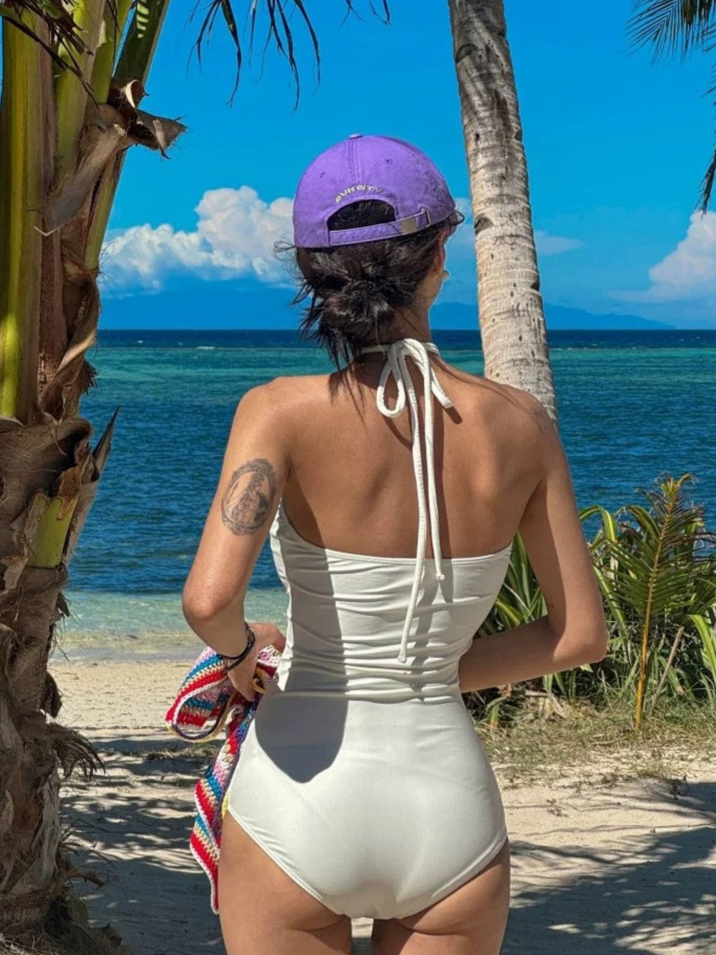 Coastal Breeze Ruched One Piece Swimsuit