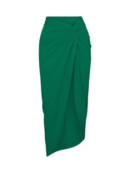 Elegant Green One-Shoulder Monokini