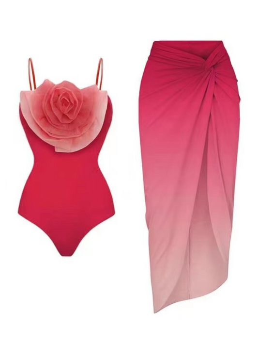 Gorgeous Rose Pink Monokini