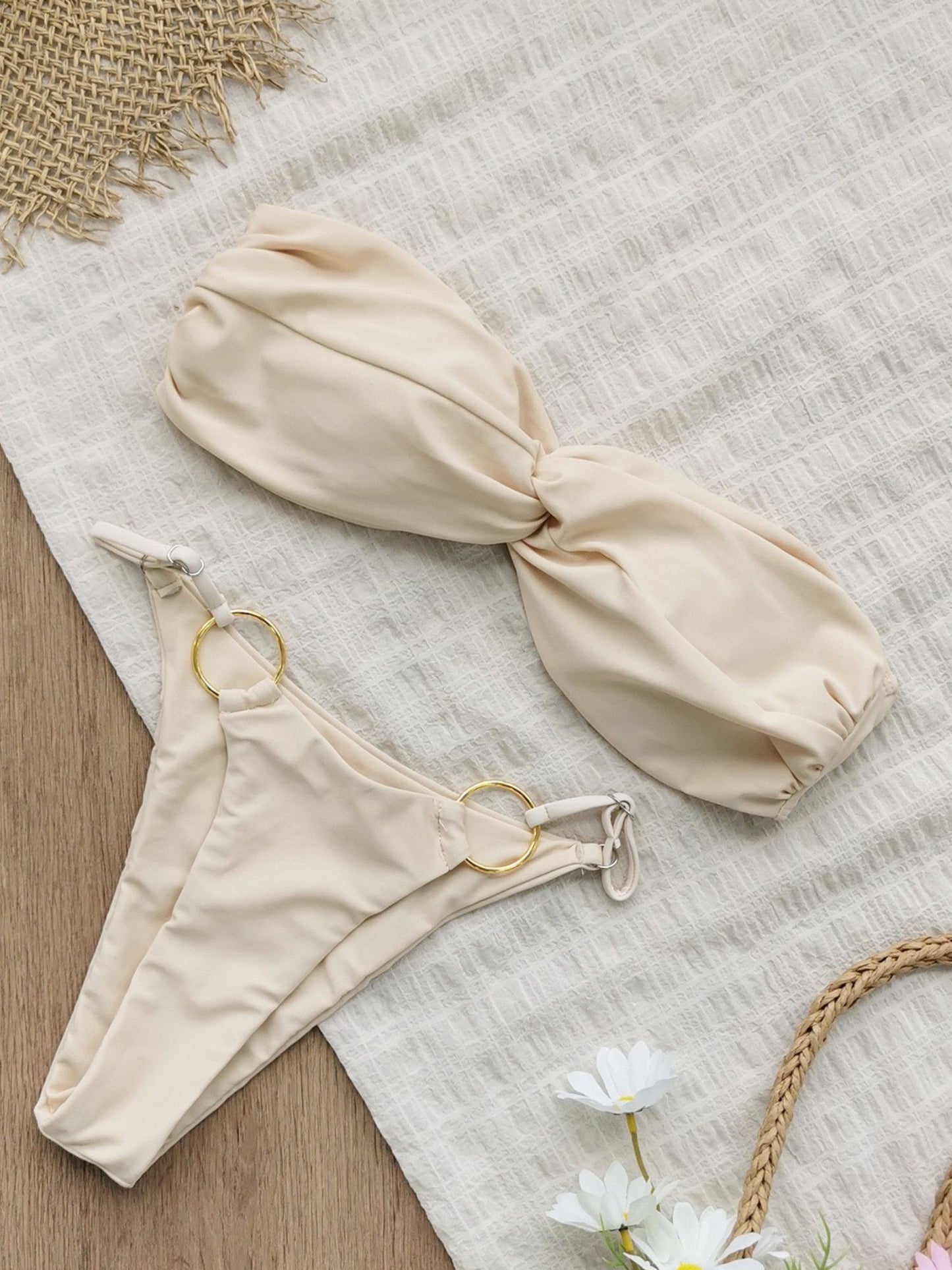Sunkissed Sands Nude Bikini Set