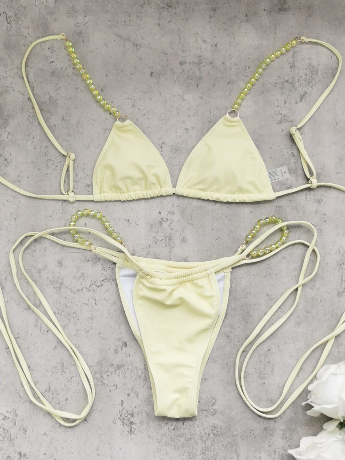 Lemon Glow Riviera Bikini Set