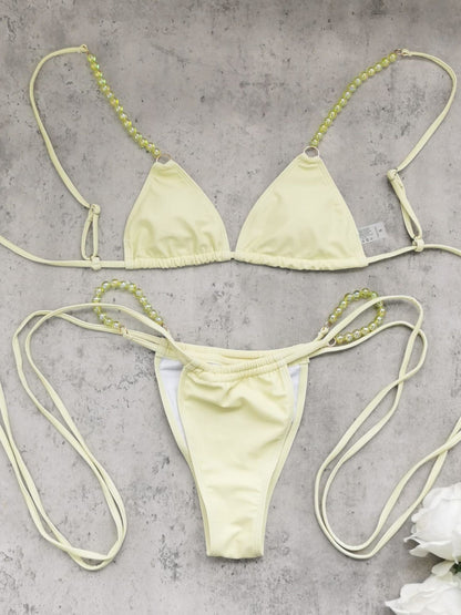Lemon Glow Riviera Bikini Set
