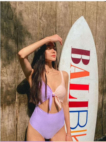 Sunset Bloom One Piece Swimsuit