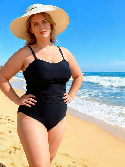 Classic Black One-Piece Swimsuit For Women